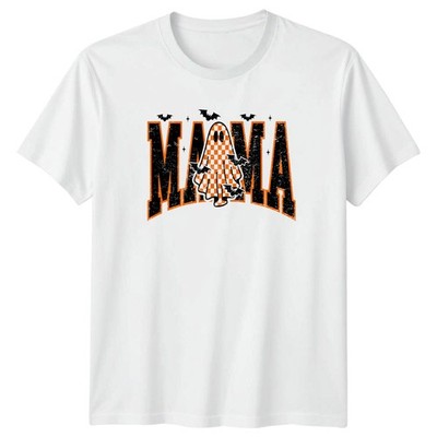 Mama Geist Halloween Grafik Tee Herren Damen Spooky Holiday T-Shirt