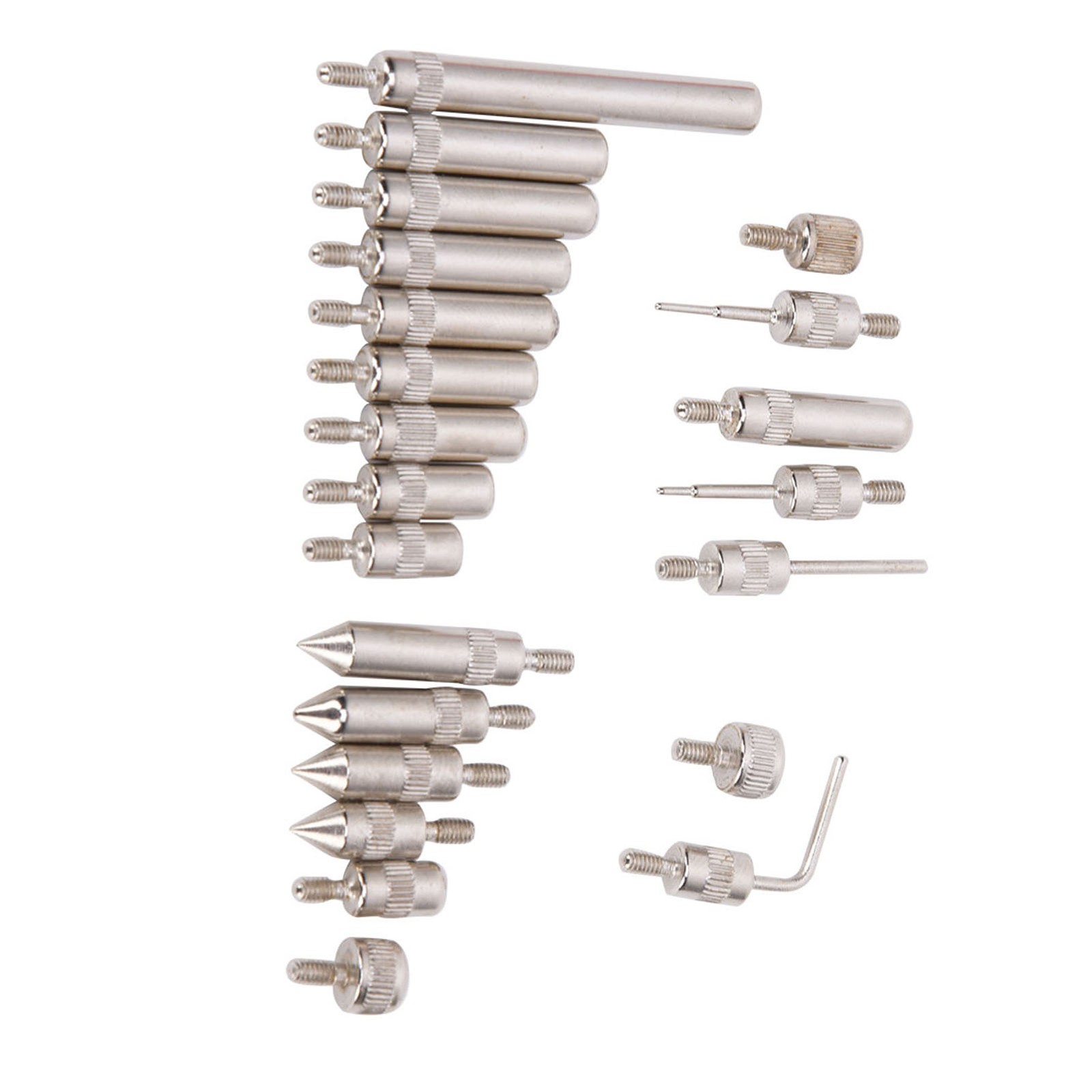 22 Pcs Precision Dial Gauge Point Tip Set Durable Indicator Accessories For Most