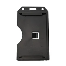 Heavy Duty 2-Sided Rigid Multi Card Vertical Badge Holder by Specialist ID