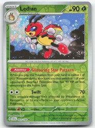 Ledian 003/142 Reverse Holo Stellar Crown