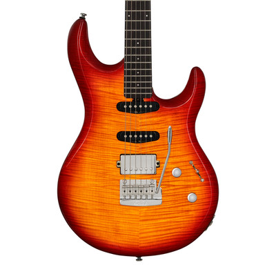 Sterling by Music Man Luke HSS Electric Guitar - Heritage Cherry Burst