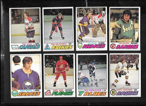 1977-78 OPC O PEE CHEE NHL HOCKEY CARD ERROR VARIATION 265-396 & INSERT SEE LIST - Picture 104 of 365