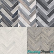 Herringbone Vinyl Flooring Modern Parquet Lino Kitchen Bathroom Cheap Floor