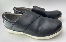 Alegria Lauryn Slip On Leather Shoes Cross Strap Size 9 US 39 EU