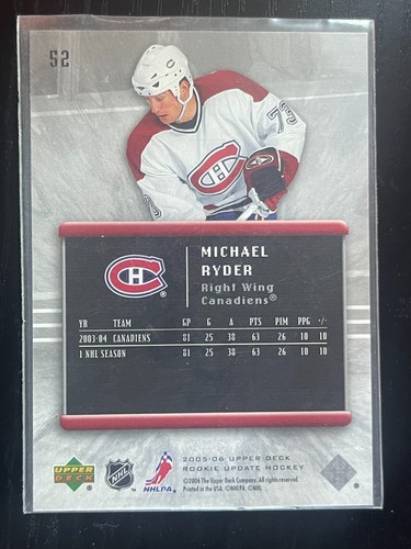 2005-06 Upper Deck Rookie Update Hockey You Pick - Picture 100 of 192