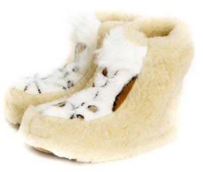 mens sheep wool slippers