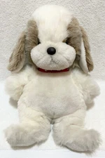 Vintage 1980's Sun Arrow Sandy The Dog 16" Plush Toy Stuffed Animal Japan Puppy