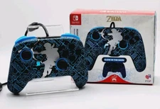 Nintendo Switch Zelda REMATCH Glow Wired  Controller Sheikah Shoot PDP