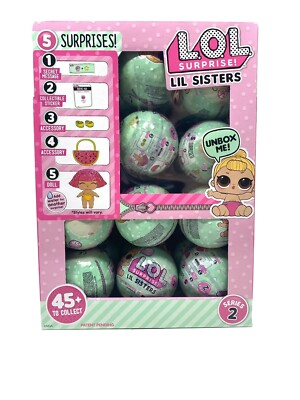 #ad Lol Surprise Series 2 Lil Sisters Wave 1 Full Box Untouched $299.00