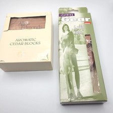 Aromatic Wood Cedar Blocks 4 and Cedar Rings 6 Closet Storage, New