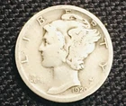 LOT #RR 52     1920-D  MERCURY DIME