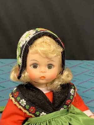 人形 Madame Alexander Country Christmas Doll Christmas at Grandmas 1940 Madame Alexander 8 in Doll W