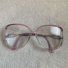 Vintage Marchon Mia Crystal Lilac 130 Made in Japan 54-14