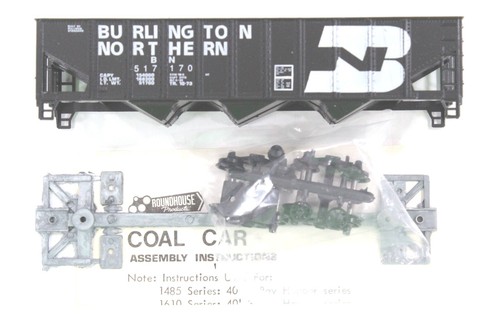 Holva costilla HO Roundhouse Burlington Northern 40 ft 3 bahías #517170 nuevo kit | Zustand: New