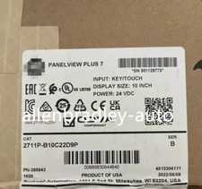 2711P-B10C22D9P PanelView Plus 7Graphic Terminal New 2711P-B10C22D9P