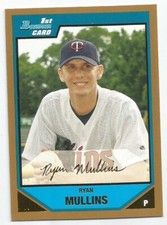 SPIKE LUNDBERG 2007 BOWMAN PROSPECTS GOLD CARD NM-MT+ CONDITION