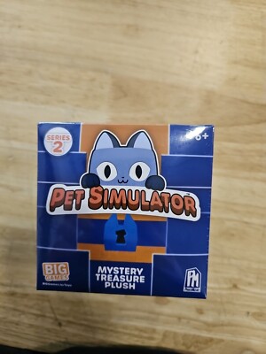 Pet Simulator X Series 2 Mystery Treasure Plush with Epic DLC Code Big Games NEW