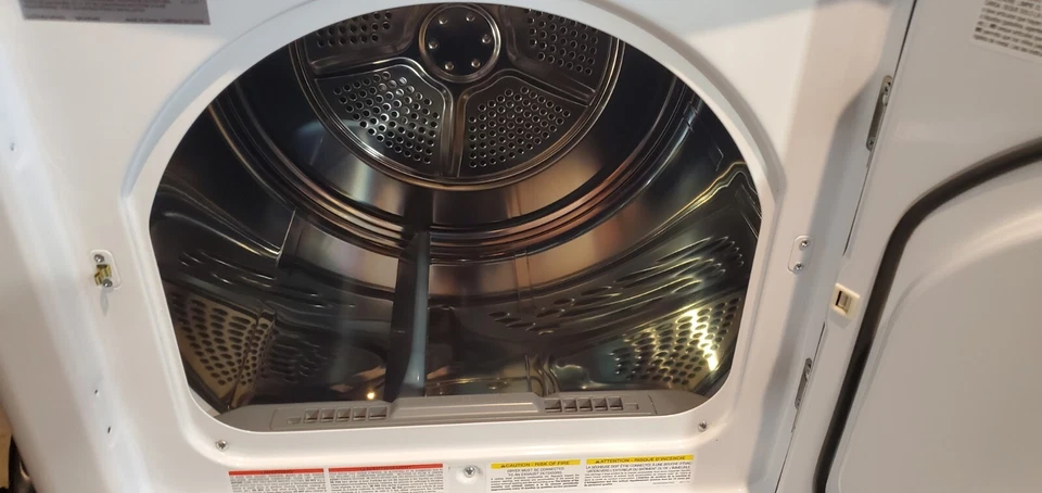 Frigidaire 6,7 pés cúbicos Secador a gás branco sem pé!! - Imagem 2 de 4
