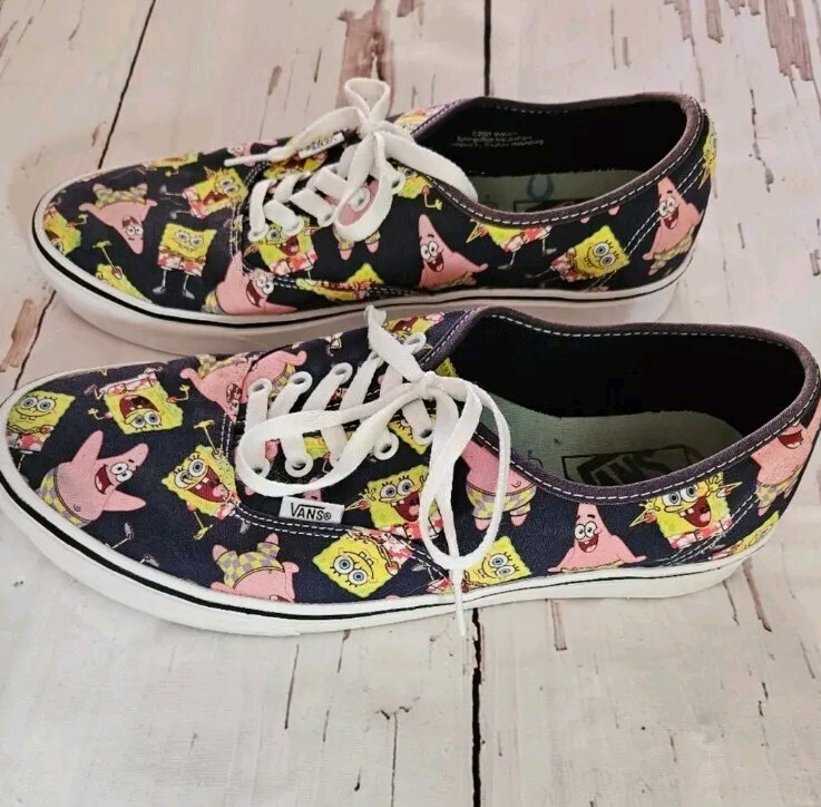 spongebob's black shoes
