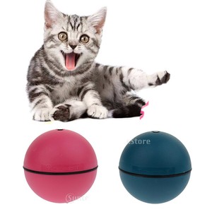 Wackelball Spielzeug Für Katzen – 6 Stück, Hüpfender Ball Mit Wurm, Interaktiv