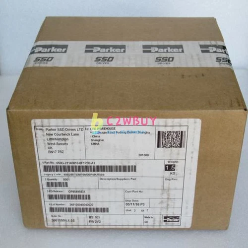 1PC 650G-21140010-0F1P00-A1 PARKER Fedex DHL Ship [MTMwMA==]