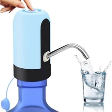 Water Bottle Pump 5 Gallon Water Dispenser USB Charging Automatic Water Bottl...