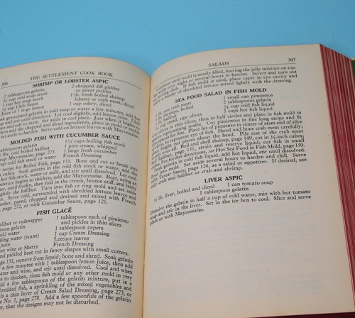 The Settlement Cookbook 1946 2nd printing hardcover Mrs. Simon Kander - Picture 9 of 14