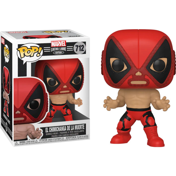 Marvel Luchadores: Deadpool Funko Pop! Vinilo
