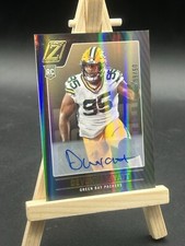 2022 Panini Zenith Football Devonte Wyatt Packers Rookie RC Auto /50