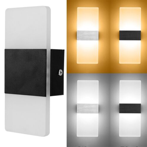 Modern LED Wall lights Cube Sconce Fixtures Lighting Indoor Outdoor Decor ED0953 - Picture 13 of 14