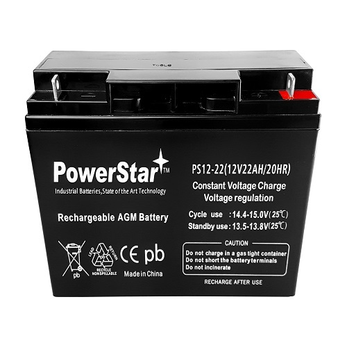 2 Pack 12V 22AH Battery for Electric Mobility Rascal Veo X Scooter eBay