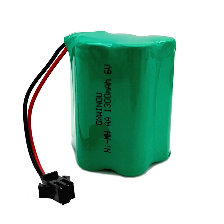 2pcs Ni-MH AA 6V 1300mAh Rechargeable Battery Fit Solar Light Remote Car RC Toy - Image 2 of 4