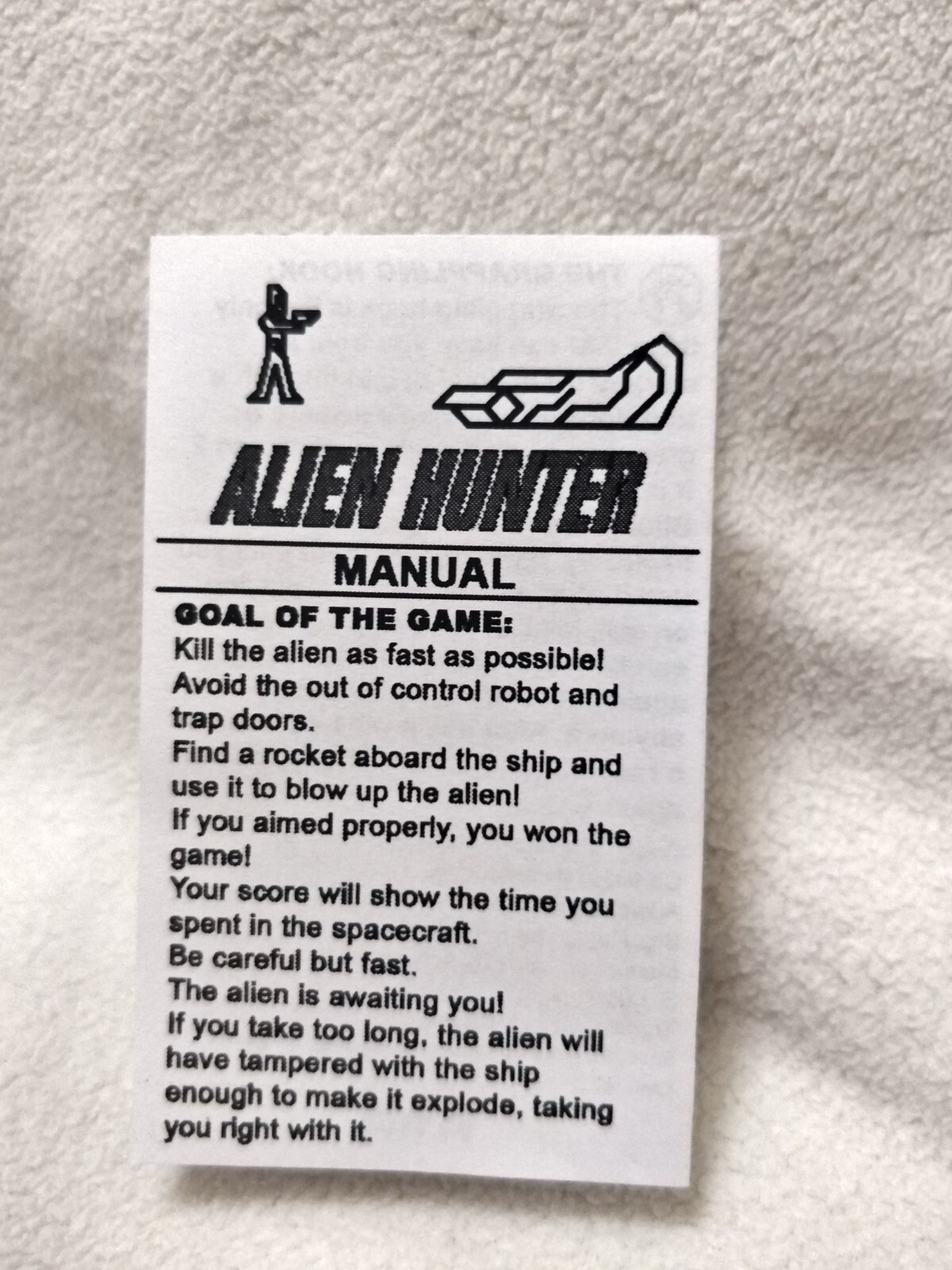 ALIEN HUNTER by Alex Schmudde 2019 40 of 50 CIB VECTREX Kousokusen 光速船 RARE! - Picture 8 of 15