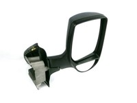 FüR Ford Transit Mk7 Van 2006-9/2014 Manuell Kurz Arm Spiegel Schwarz Rechts OS