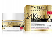 EVELINE 24K GOLD Snail Slime Filtrate Royal Caviar Regenerating Firming D+N