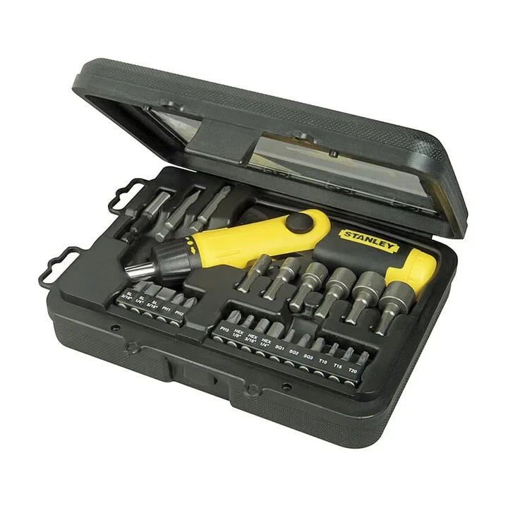 STANLEY 25 PC RATCHET SCREWDRIVER SET, PART: 0-63-022, QUANTITY - 1 SET - Image 2 of 4