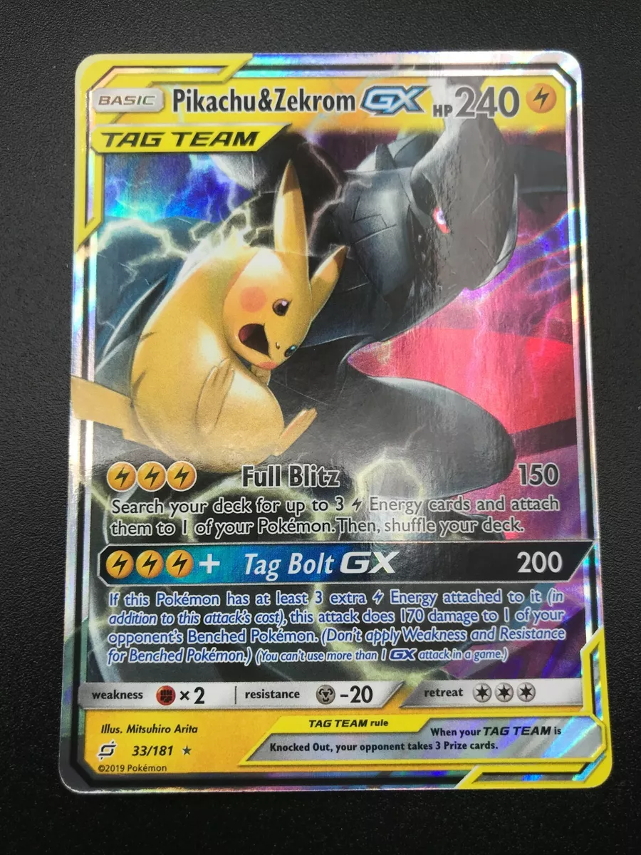 Pikachu & Zekrom GX Team Up, Pokémon