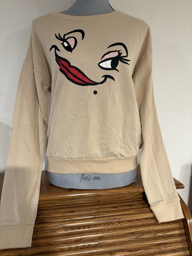 MINKPINK Disney Women’s Crew Sweatshirt Size M “I’ve Been Burnt By You Before”