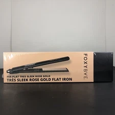 FoxyBae TRÉS SLEEK Rose Gold FLAT IRON | New