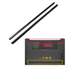 New For Dell Latitude 7400 E7400 Bottom Base Cover Lower Case Rubber Feet Strip