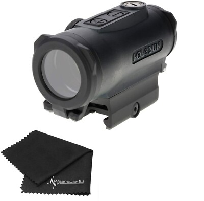 Holosun HE530G-RD Elite Red Dot Optical Sight with Lens Cleaning Towel Bundle