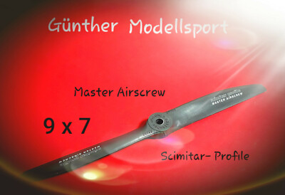 Master Airscrew Luftschraube Scimitar 23x18/9x7, 370907 Günther Modellsport