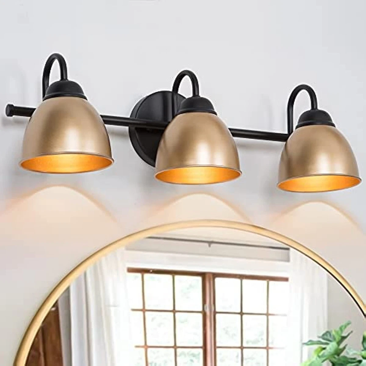 Bathroom Light Fixtures 3 Light Gold Vanity Light Gold Bathroom Light with