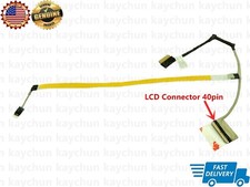For HP 15-DW0010DS 15-DW0025CL LCD Video Display Screen Cable Touch HD 40Pin