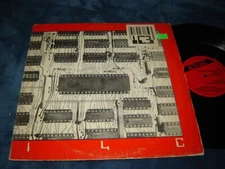 IC3 - I4C 12 inch EP private 1983 new wave synth pop with lyrics insert