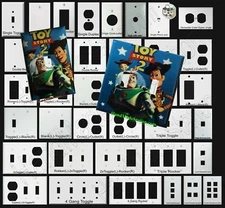 Toy Story Woody Jessie Buzz Lightyear Light Switch Outlet wall Cover Plate decor