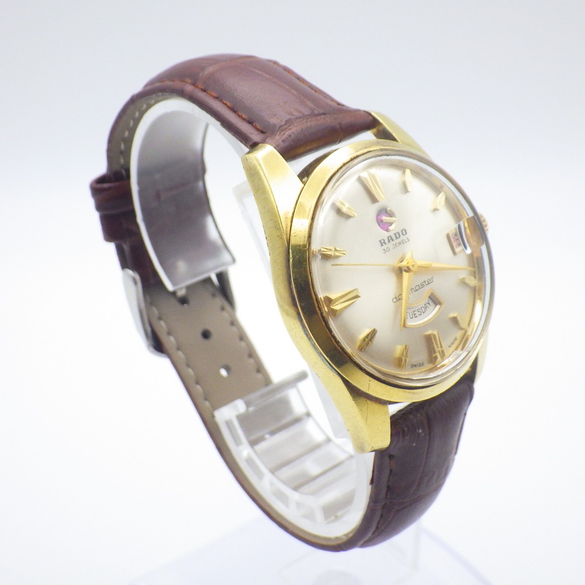 RADO フローレンス ジュビリー 12Pダイヤ 152.3716.4 稼動品 RADO