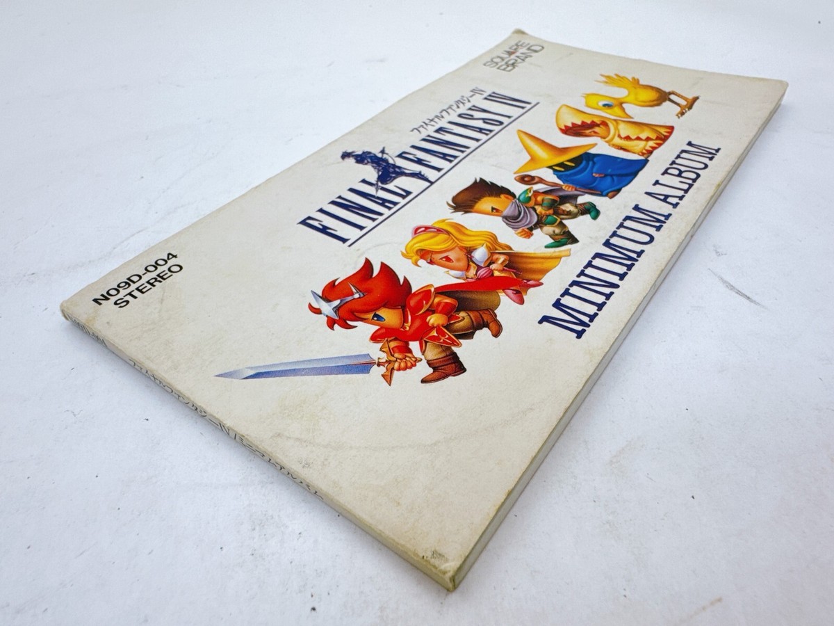 □CD FINAL FANTASY IV.V.VI OST Finest BOX Final Fantasy IV, V, VI 