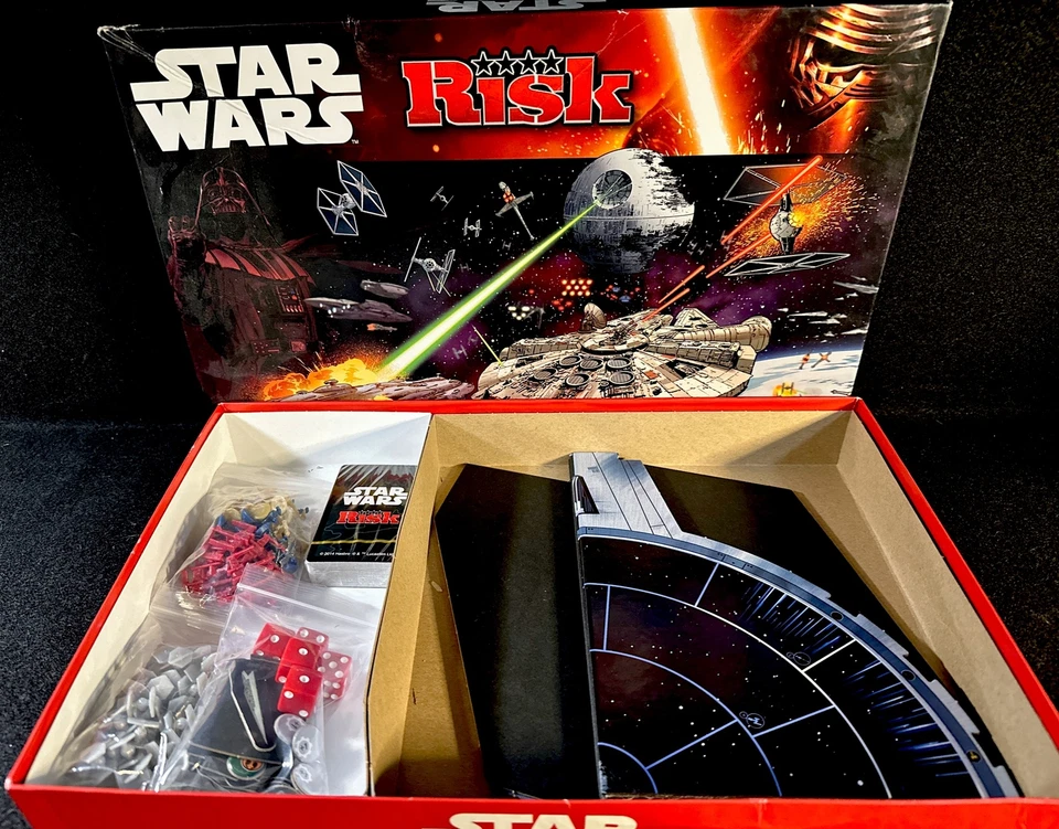 Disney Hasbro Star Wars Edition Risk Board Game Store Used Demo See Details - Image 4 of 4