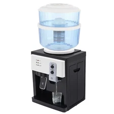5 Gallon Top Loading Water Cooler Dispenser Countertop Hot+Cold Drinking Machine
